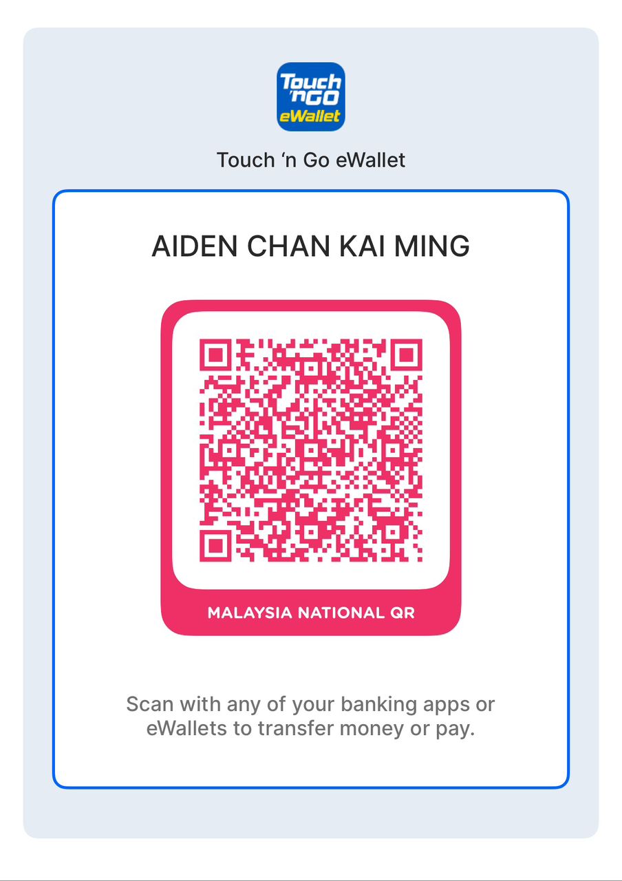 TNG eWallet QR Code